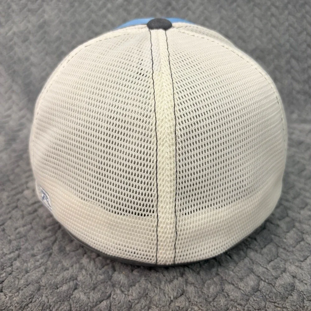 Richardson 172 Trucker Hat Light Blue White Mesh IP Logo Cap LG-XL